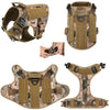 Tactical Military Dog Harness and Leash Set