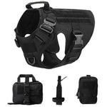 Tactical Military Dog Harness and Leash Set